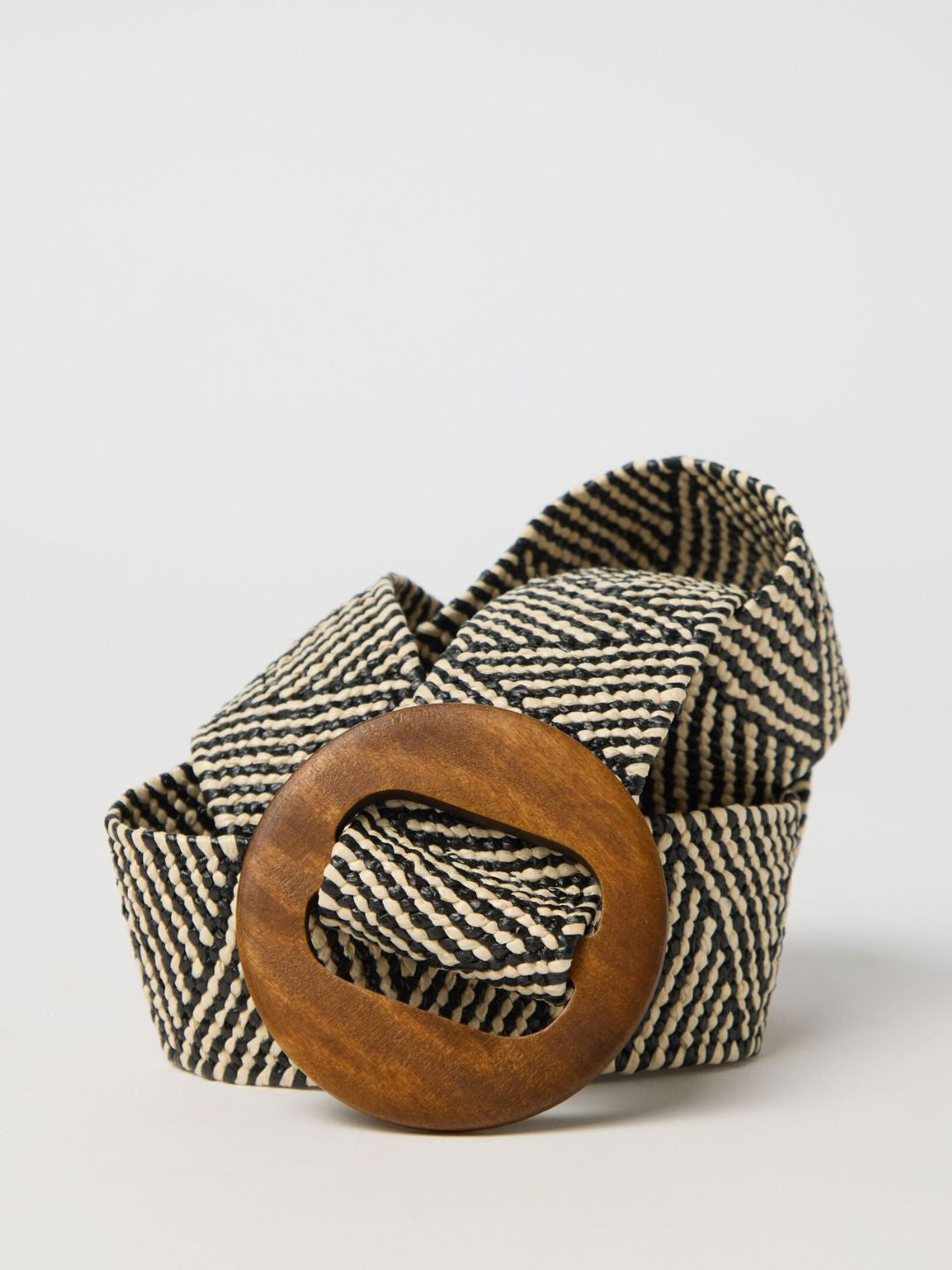 Kristen Woven Elastic Stretch Belt