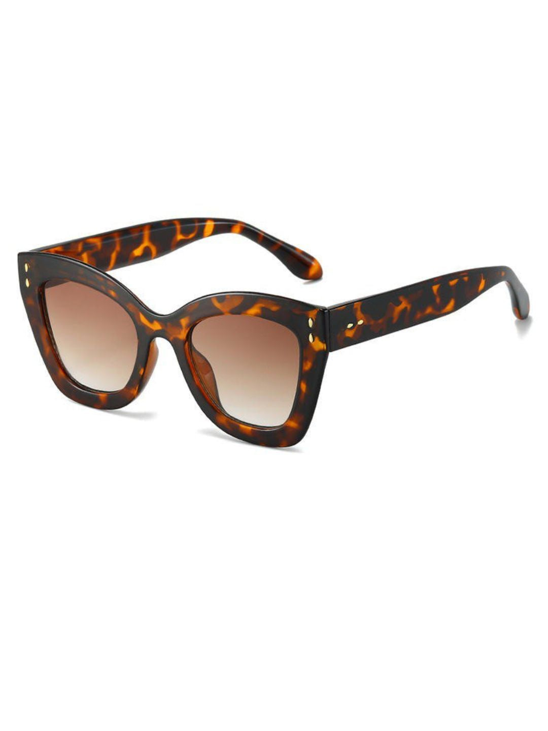 Iris Cateye Sunglasses with UV Protected Lens