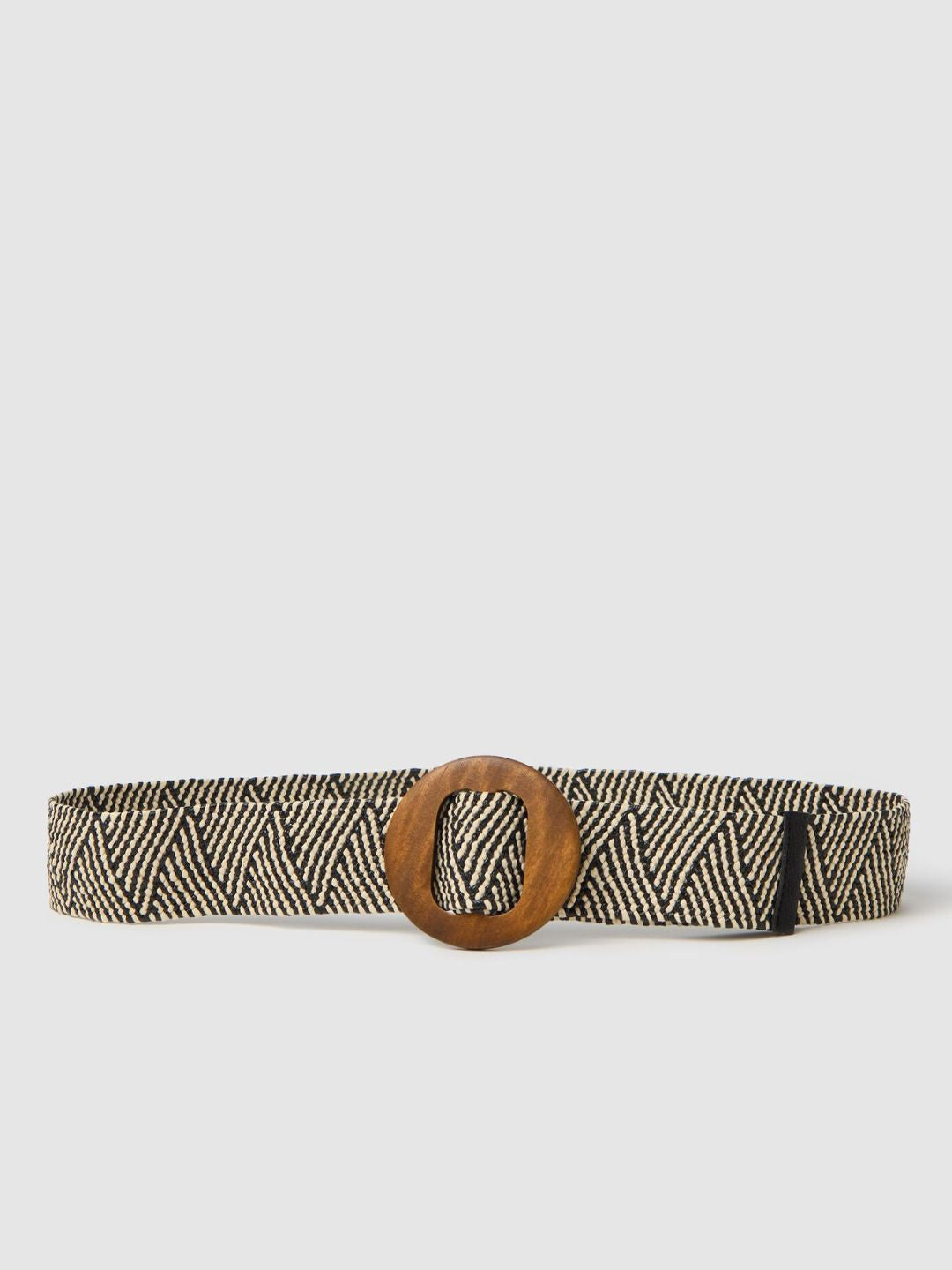Kristen Woven Elastic Stretch Belt