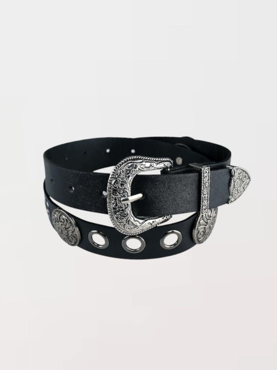 Cosmos Metal Studded Waist Belt