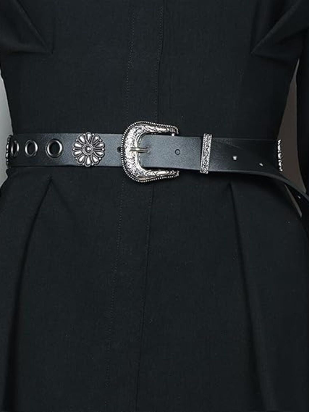 Salty Metal Studded Waist Belt