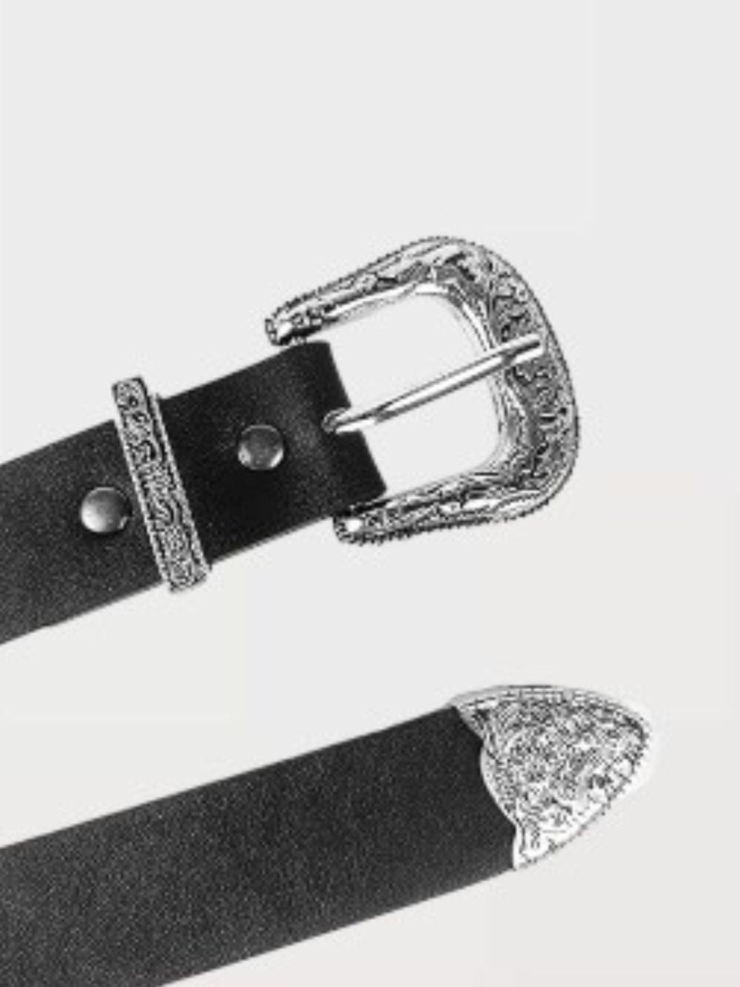 Cosmos Metal Studded Waist Belt