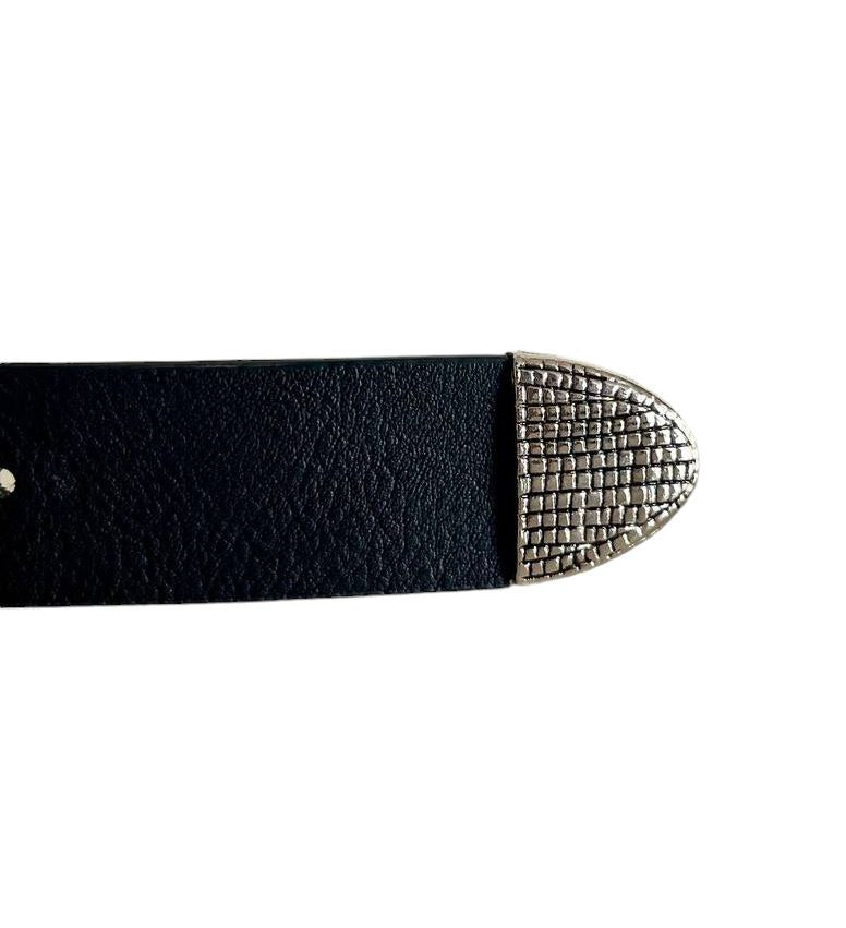 Athena Vintage Waist Belt For Women: Double-Buckle Waist Belt
