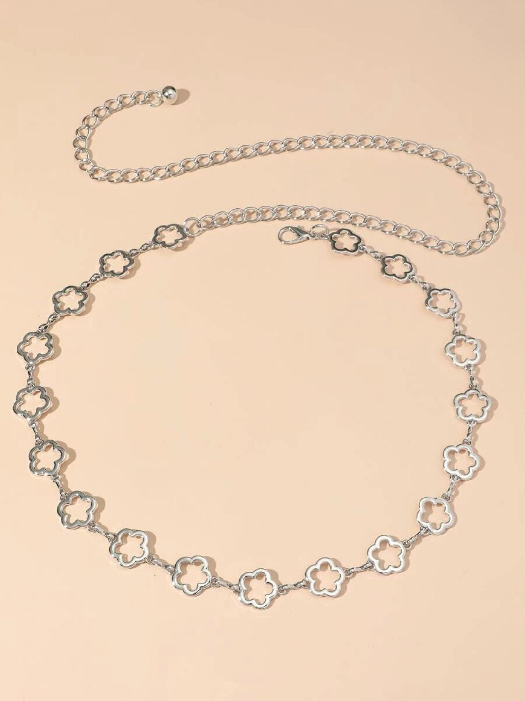 Flora Metal Chain Waist Belt