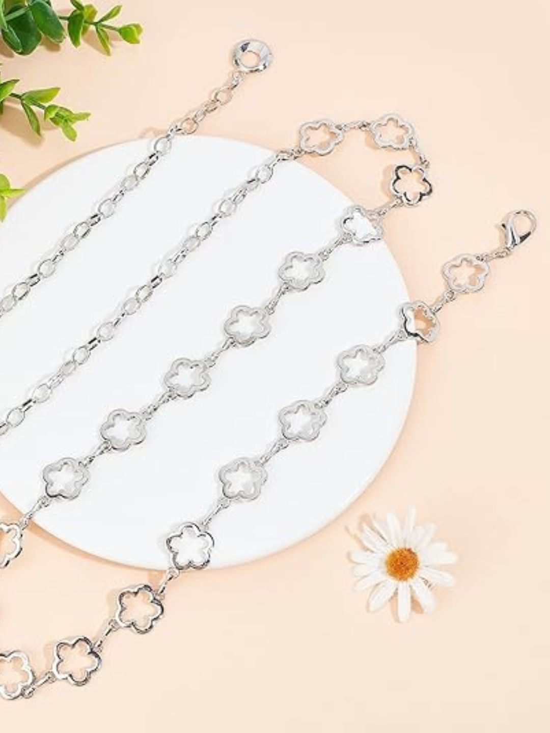 Flora Metal Chain Waist Belt