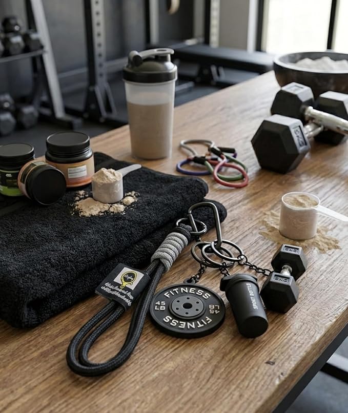 Gym Buddy Bag Charm