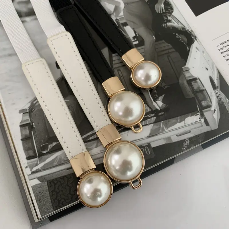 Pearl Party Waist Stretch Belt