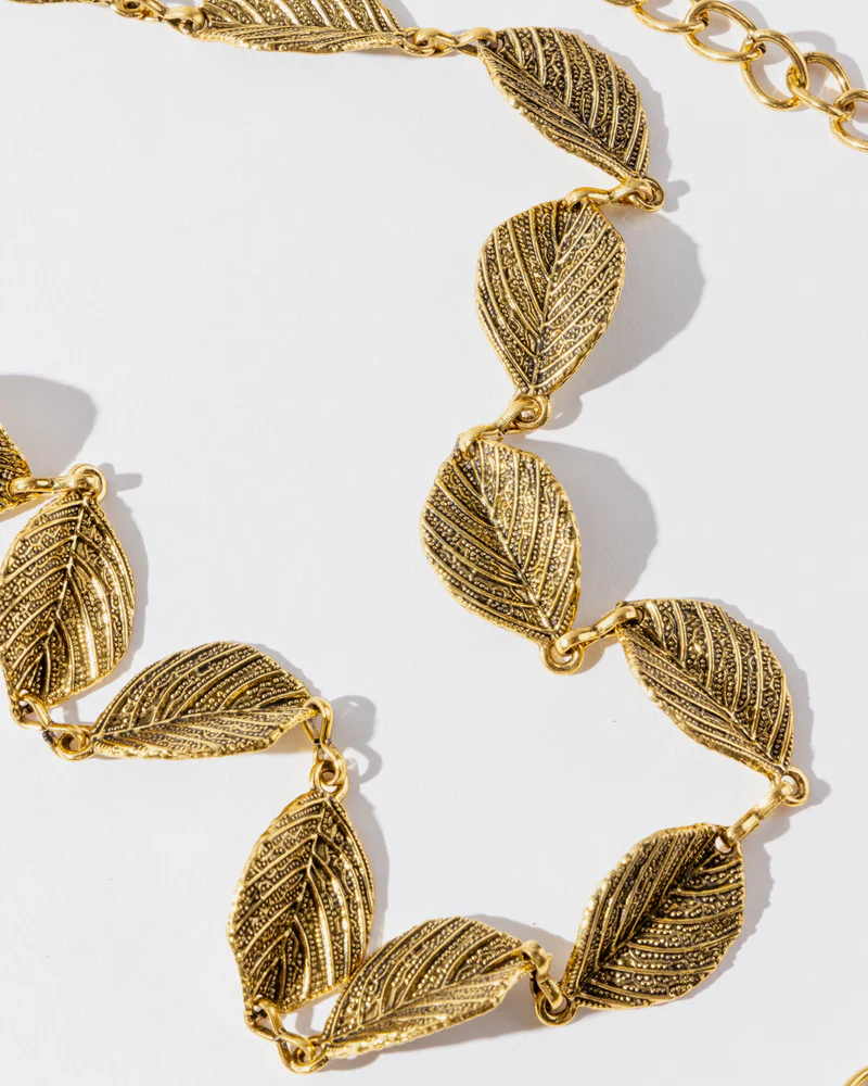 Willow Leaves Chain Belt