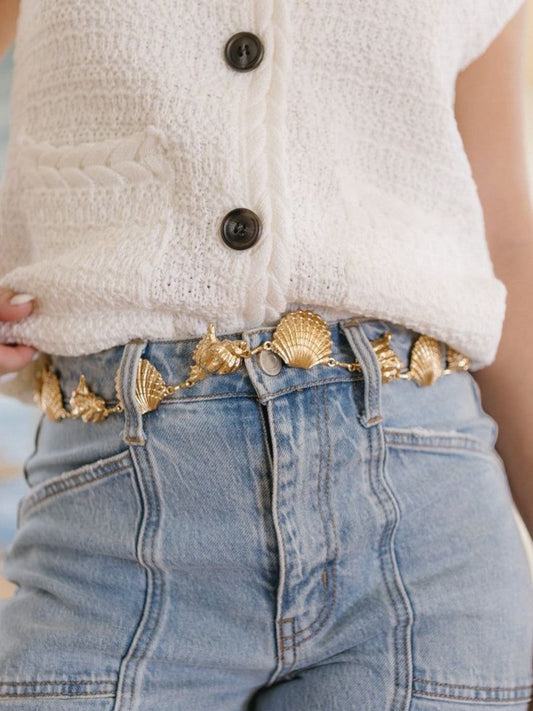 Ariel Metal Chain Waist Belt