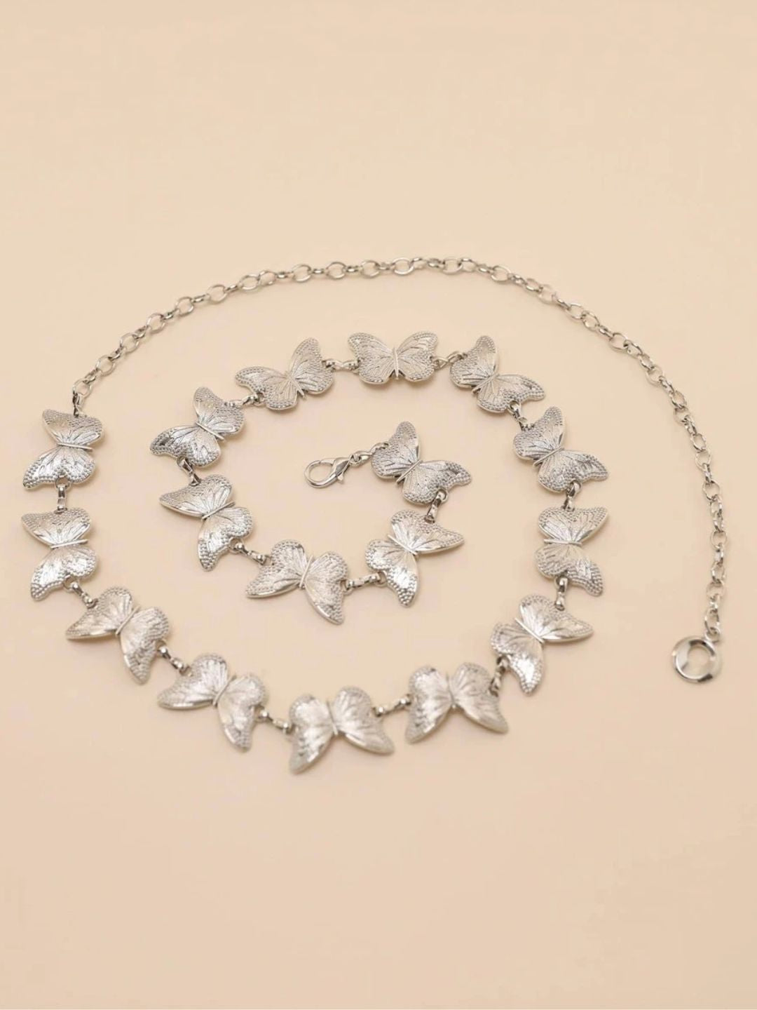 Butterfly Metal Chain Waist Belt