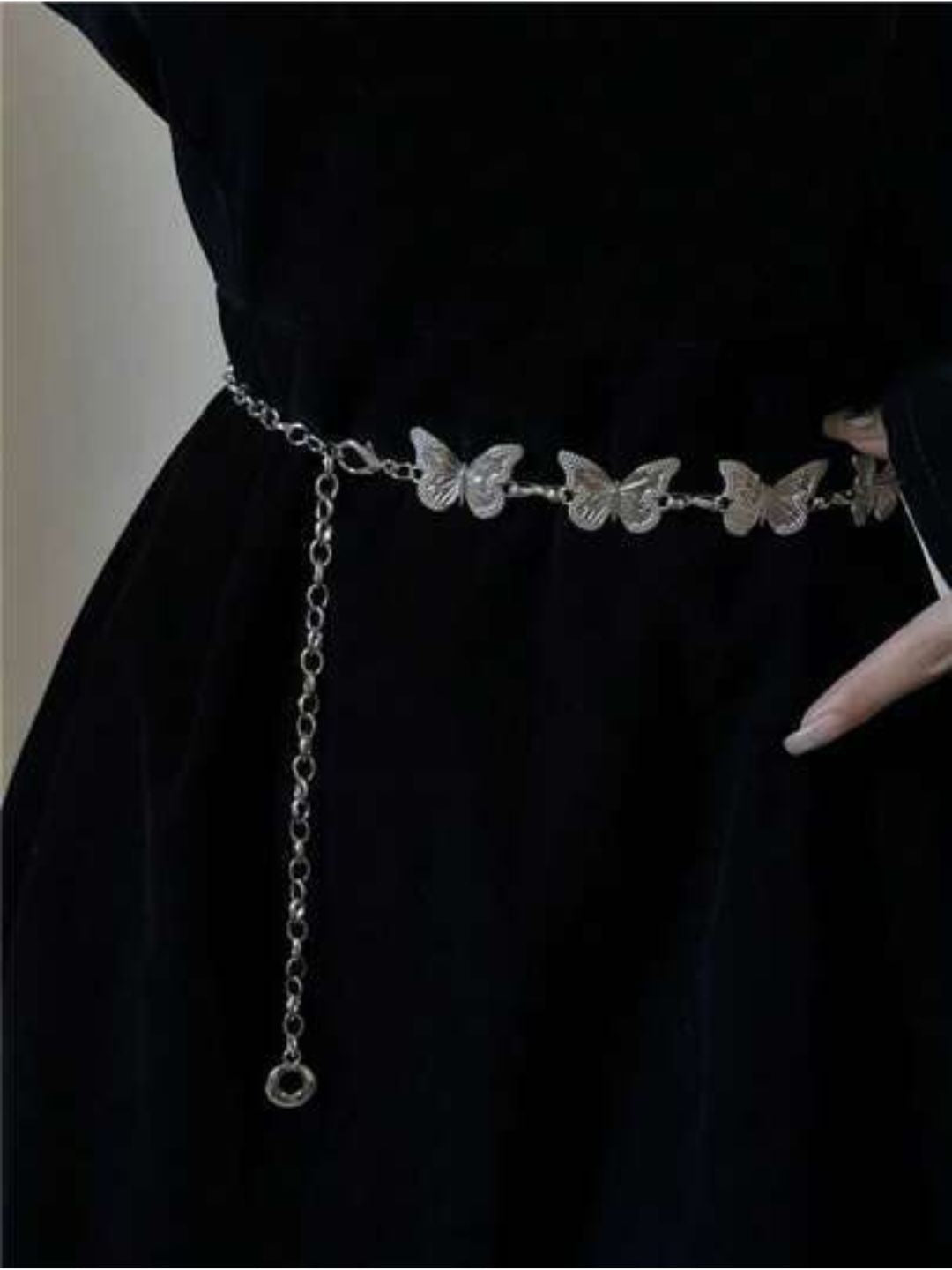 Butterfly Metal Chain Waist Belt