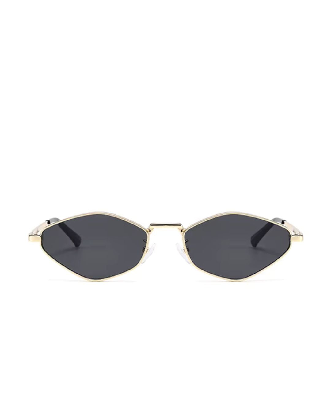 Cinq UV400 Metal Sunglasses [Hexagon]