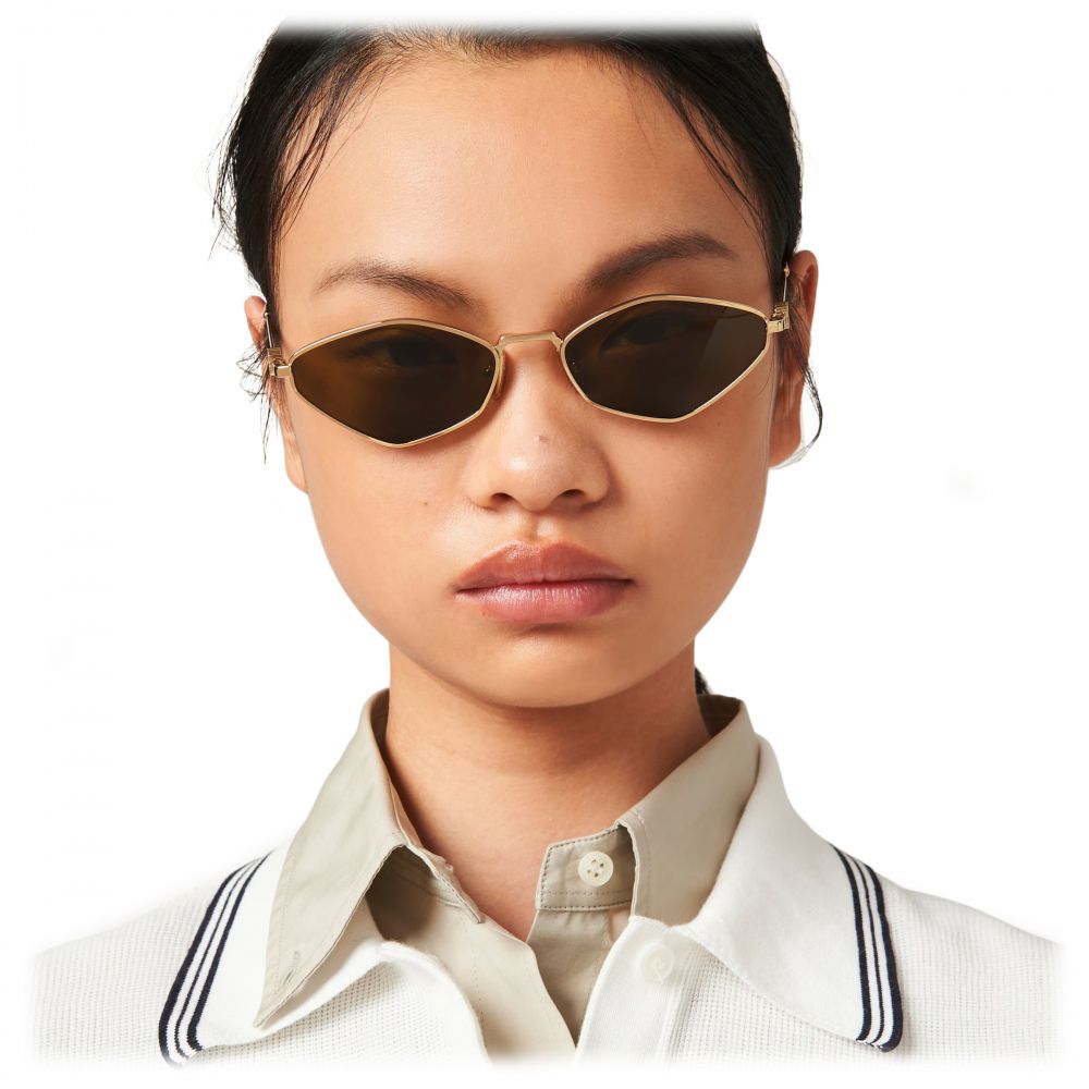 Cinq UV400 Metal Sunglasses [Hexagon]
