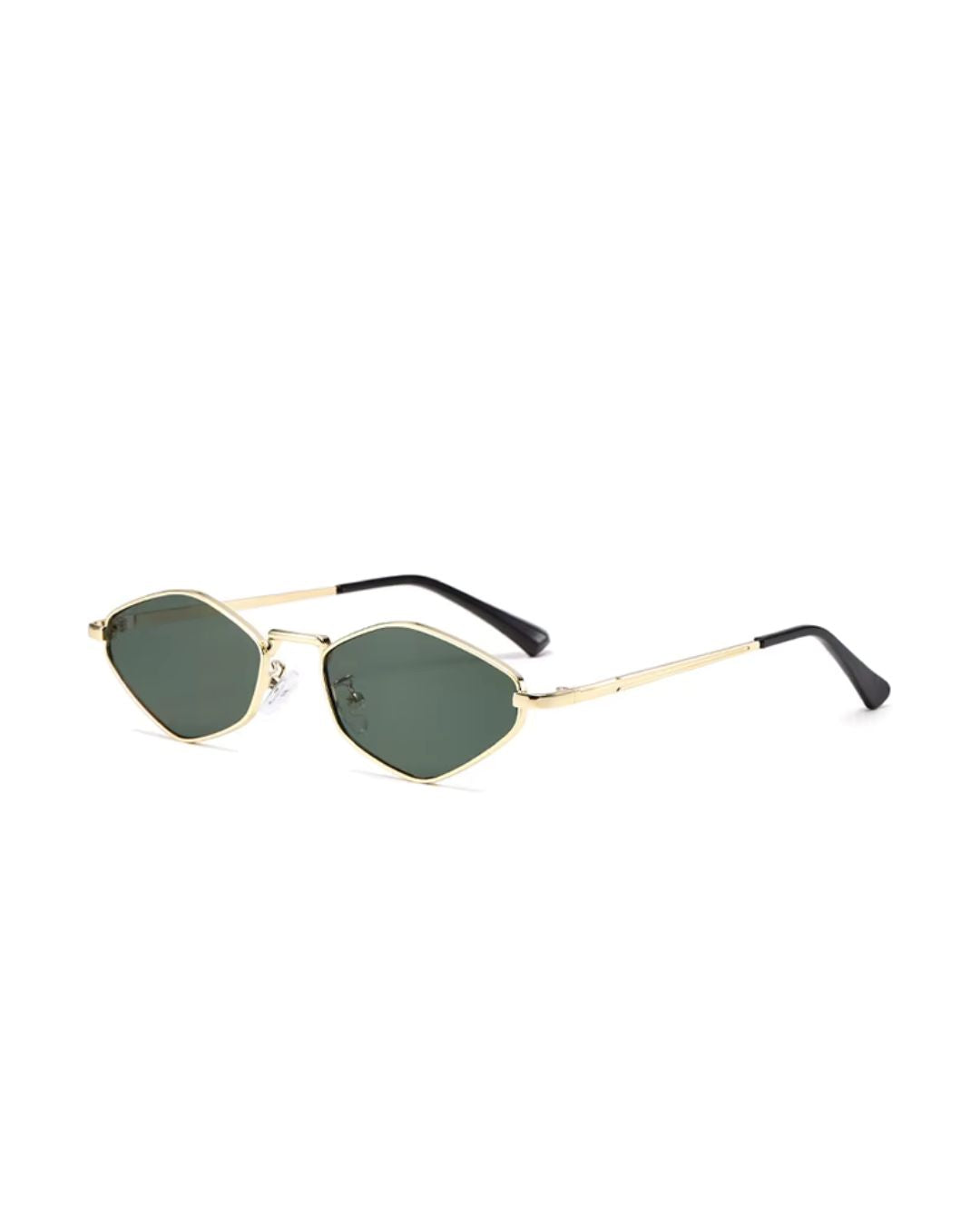 Cinq UV400 Metal Sunglasses [Hexagon]