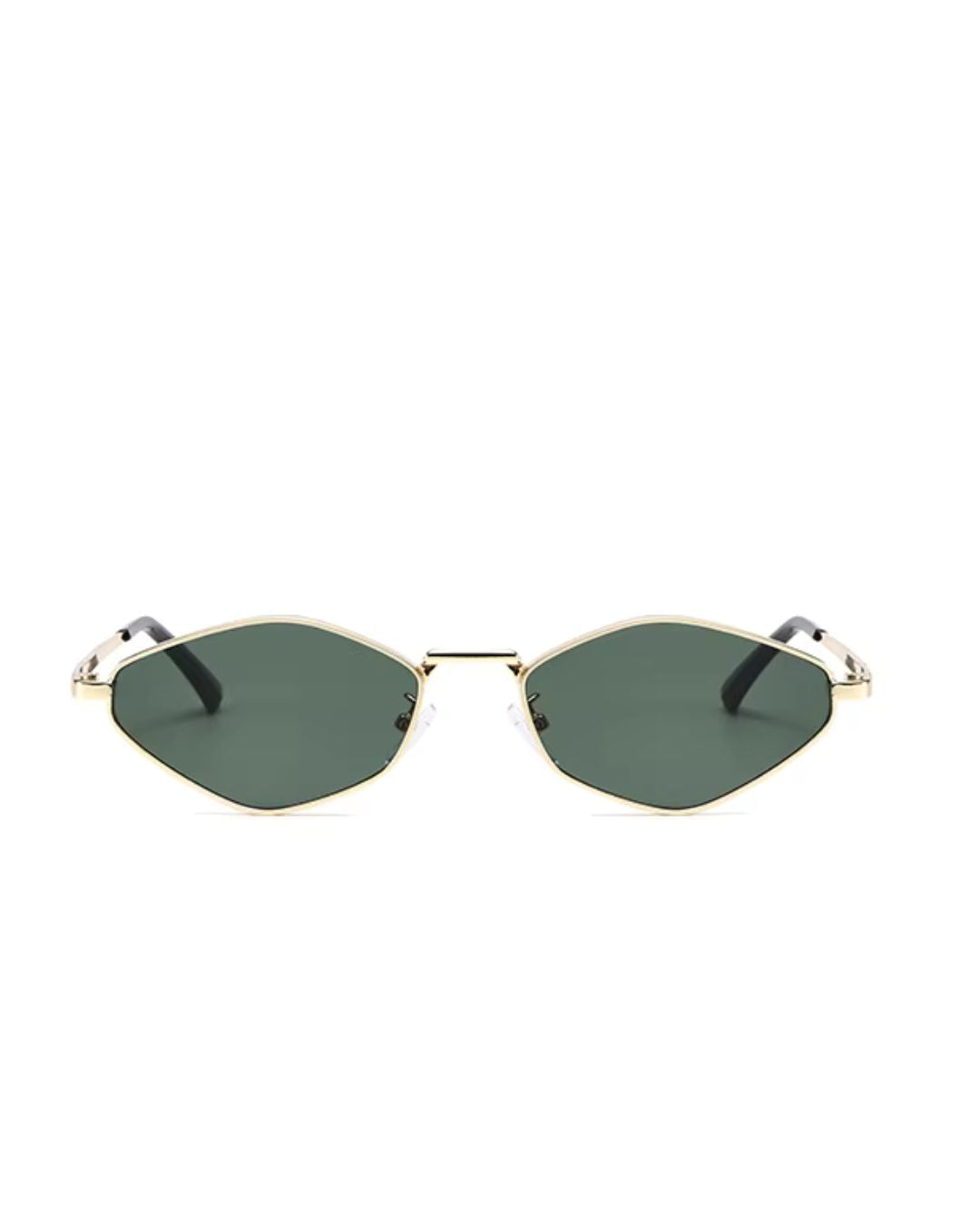Cinq UV400 Metal Sunglasses [Hexagon]