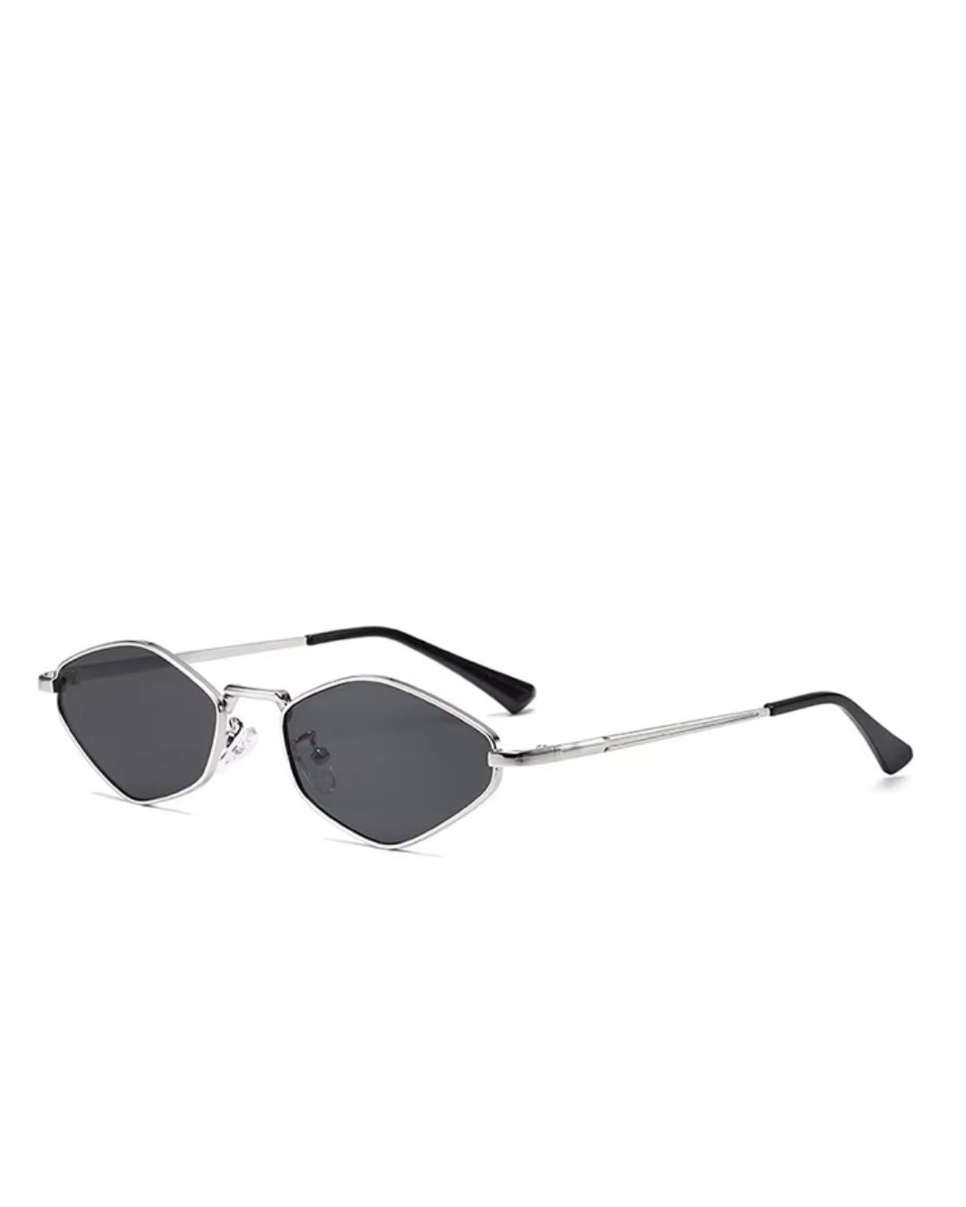 Cinq UV400 Metal Sunglasses [Hexagon]