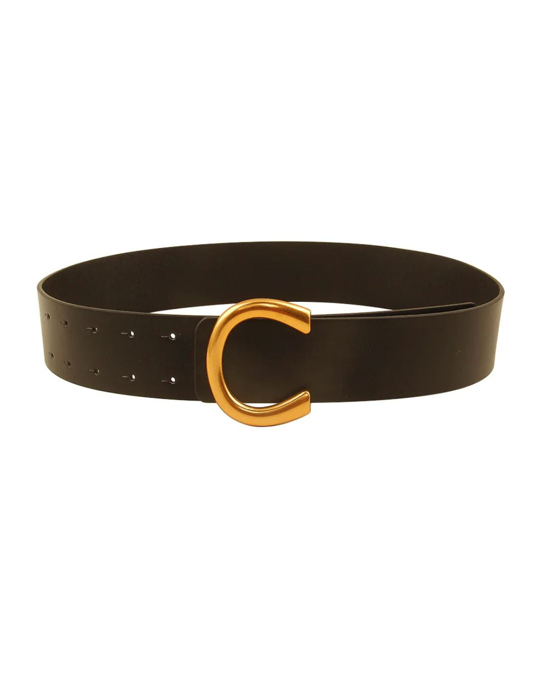 EQUORA C-Shaped Hoop Buckle Waist Belt
