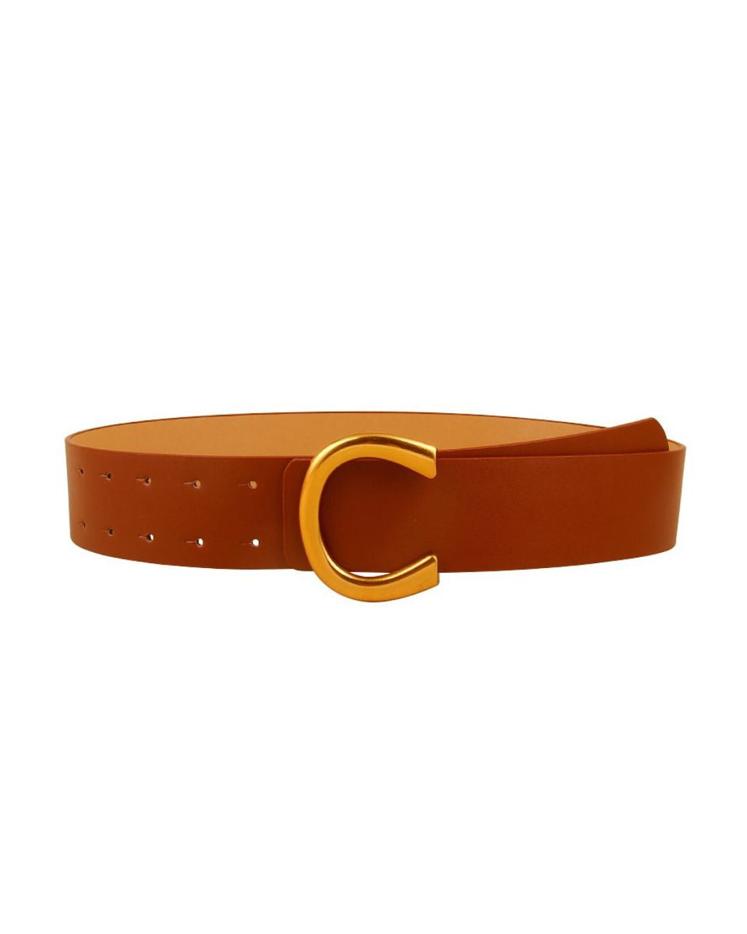 EQUORA C-Shaped Hoop Buckle Waist Belt