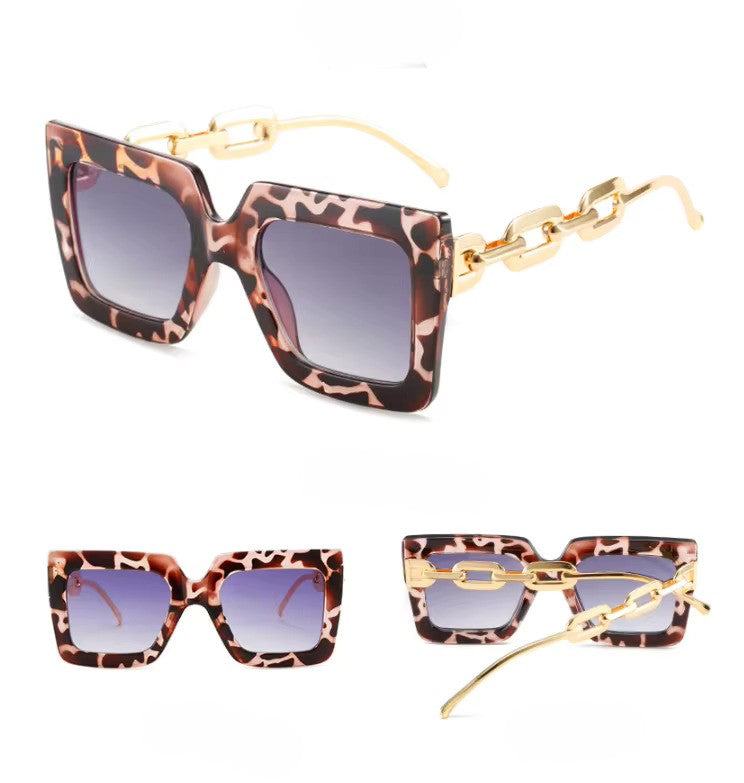 Made You Look Luxury Square Oversized Sunglasses [UV Protected]
