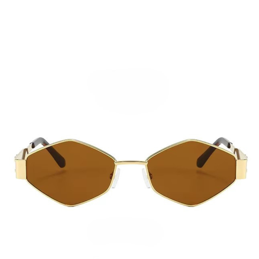 Rare Retro Vintage Hexagon Sunglasses [UV Protected Sunglasses]