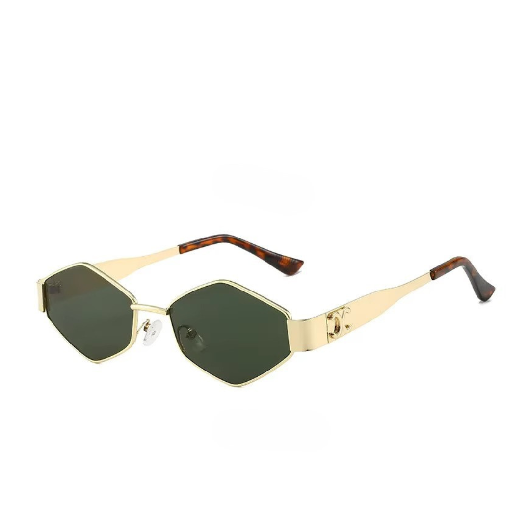 Rare Retro Vintage Hexagon Sunglasses [UV Protected Sunglasses]