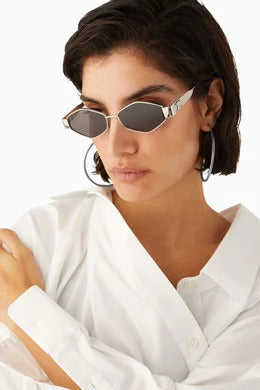 Rare Retro Vintage Hexagon Sunglasses [UV Protected Sunglasses]