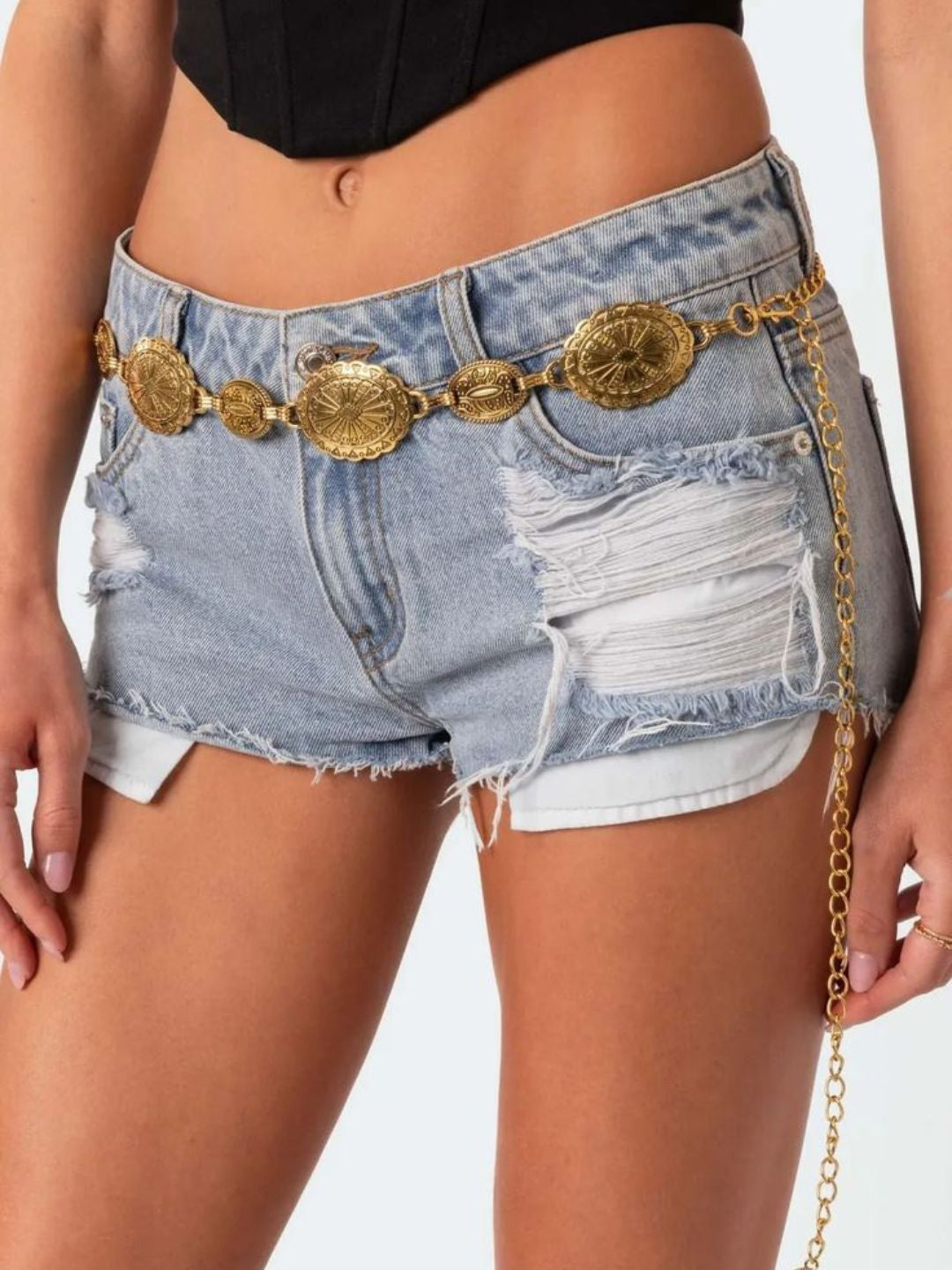 Rhode Metal Chain Waist Belt – Nothing Ordinary - Main Image