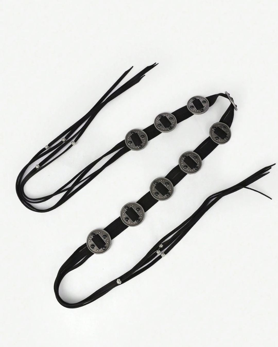Rule Breaker Suede Tie-Up Vintage Belt