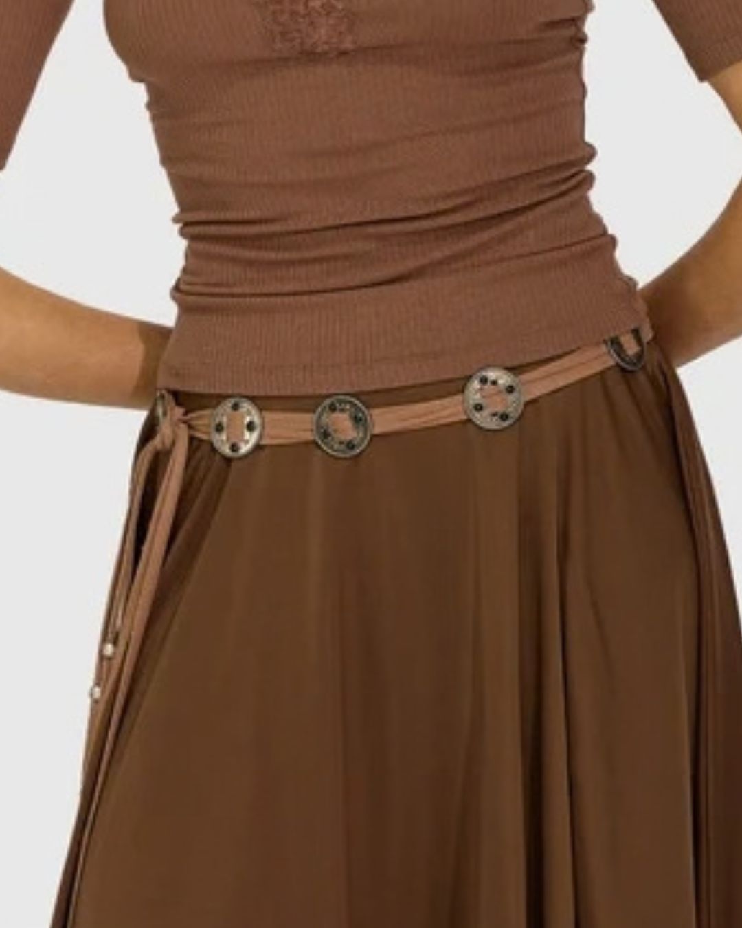 Rule Breaker Suede Tie-Up Vintage Belt