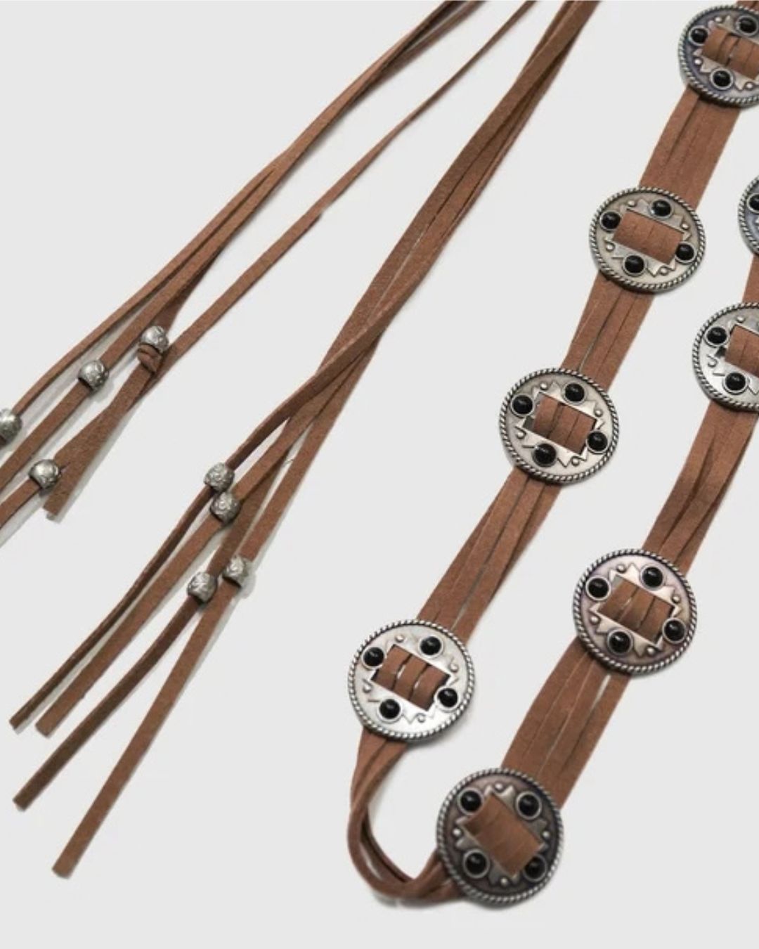 Rule Breaker Suede Tie-Up Vintage Belt