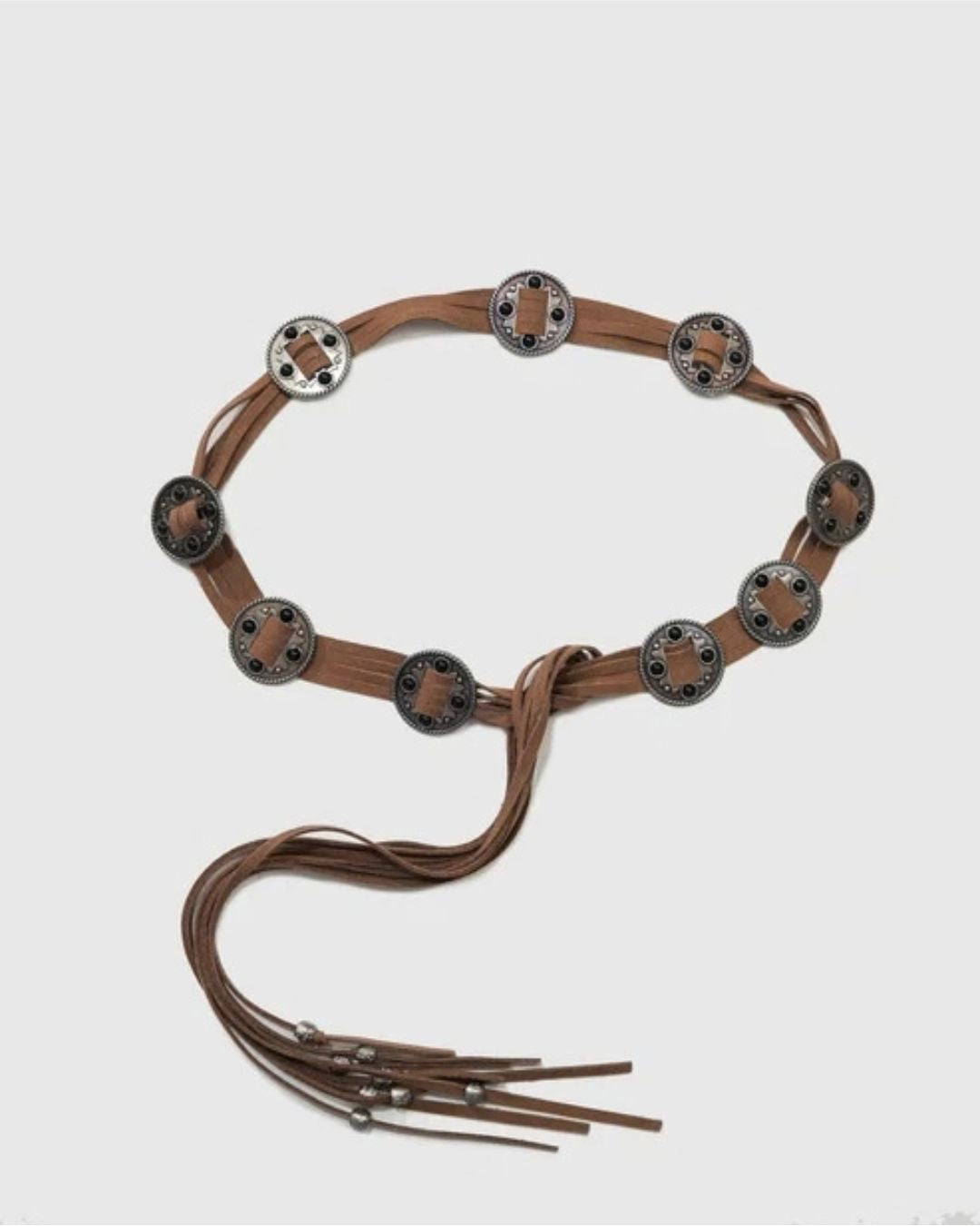 Rule Breaker Suede Tie-Up Vintage Belt