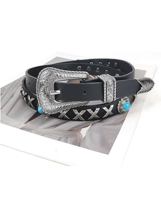 Stan Turquoise Stone Waist Belt