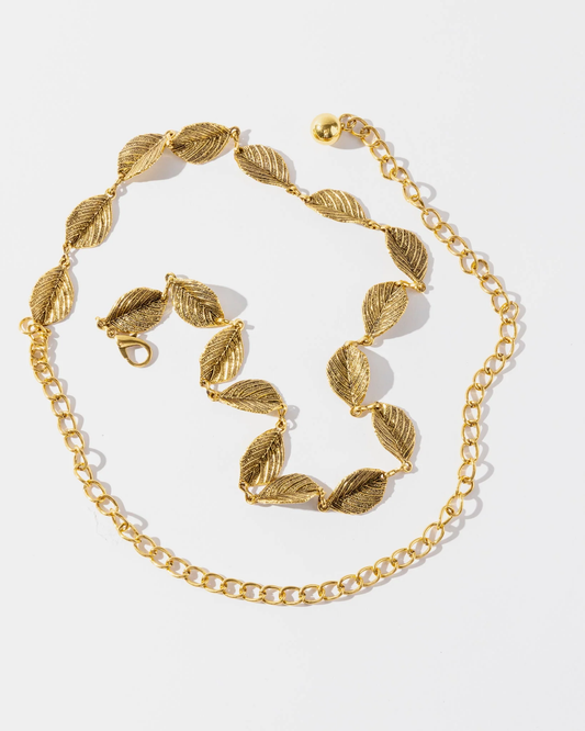 Willow Leaves Chain Belt